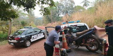 La moto tenía pedido de secuestro desde 2013\u002E