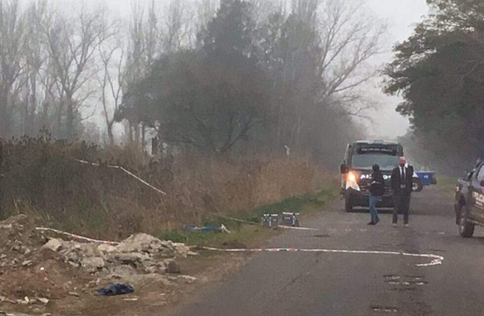 Hallaron el cadáver de un hombre ejecutado en un camino rural cerca de Pueblo Esther