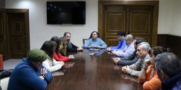 Firmaron un convenio para realizar el proyecto de Centro Comercial Abierto