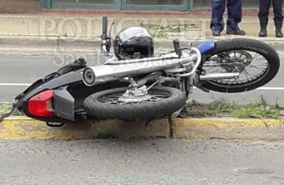 Accidente fatal: falleció un anciano tras ser embestido por una moto