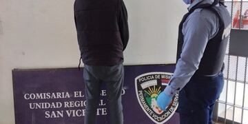 El joven fue detenido por la Policía de Misiones\u002E