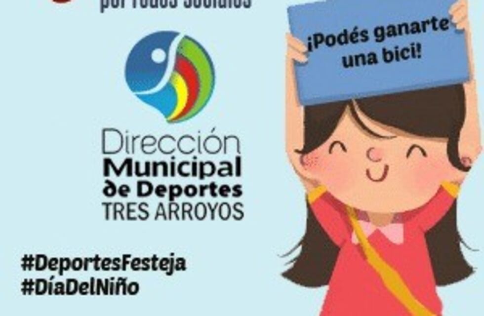 La Dirección de Deportes organiza un concurso para el Día del Niño