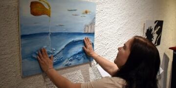 Quedó inaugurada la muestra de arte para ciegos\u002E