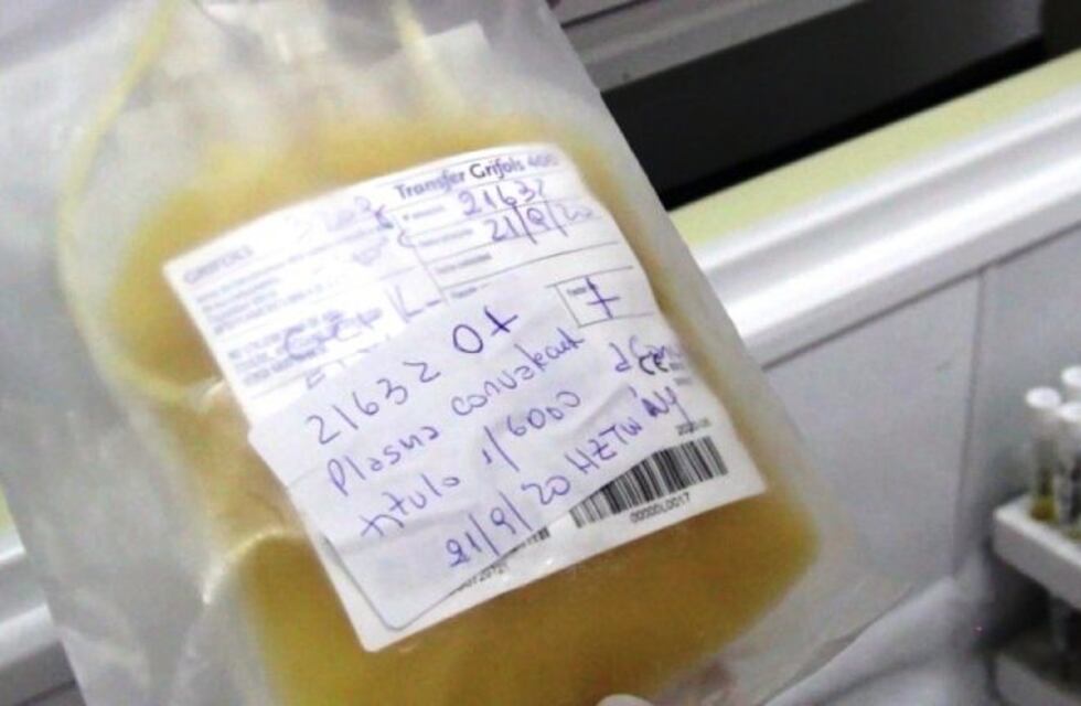 Coronavirus: en Alvear dieron de alta al primer paciente tratado con plasma