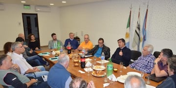 Capitanich y empresarios de la construcción analizaron medidas para reactivar el sector\u002E (Prensa Municipalidad de Resistencia)