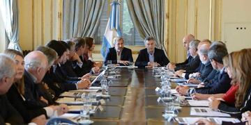 Macri con los gobernadores