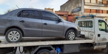 El auto fue secuestrado y el conductor multado