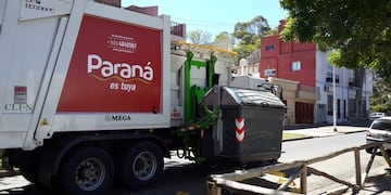 Dictan conciliación obligatoria en Paraná:  comenzará la recolección de basura