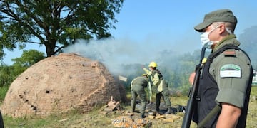 Incineraron más de una tonelada de marihuana en Mojón de Fierro