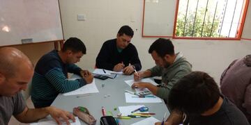 El ERSEP tomó examen a alumnos del Curso de Instalador Electricista