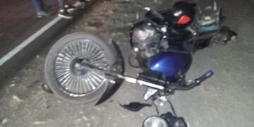 Alta Gracia: fuerte colisión sobre Ruta C-45