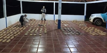 Puerto Libertad: secuestran un cargamento de 249 panes de marihuana