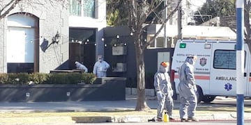 El operativo en el hotel de Bell Ville, en el que un infectado estuvo alojado tres días\u002E
