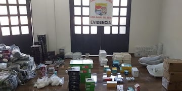 Los artículos quedaron retenidos en Paraguay\u002E