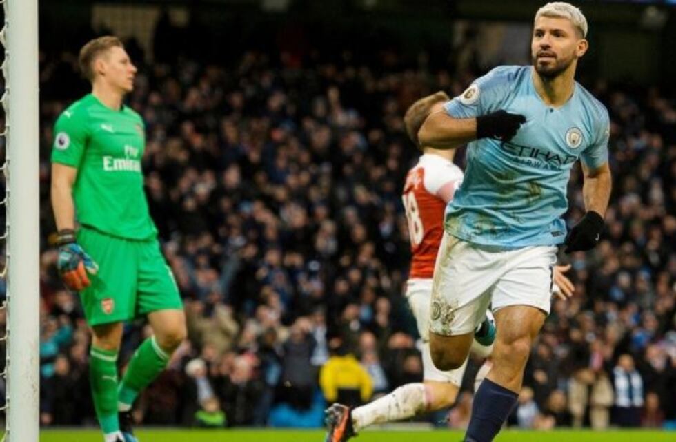 El Kun Agüero alcanzó un récord histórico en Inglaterra