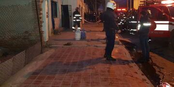 Garrafa explosión San Luis