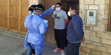 Controles en busca de Covid-19 en Jujuy