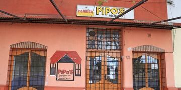 Pipos restaurante, cerró a causa de la crisis del coronavirus