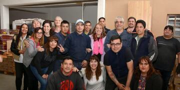 La titular de la cartera social destacó la visita de la Gobernadora