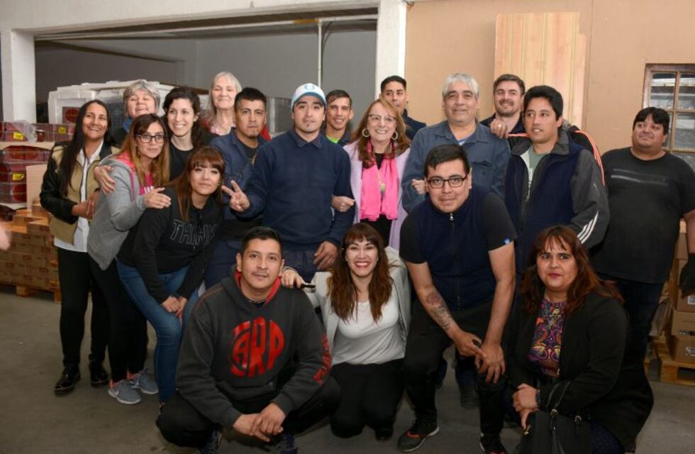 La titular de la cartera social destacó la visita de la Gobernadora