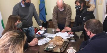 Reunión por la Construcción del Sum de la Escuela Secundaria de Claromecó