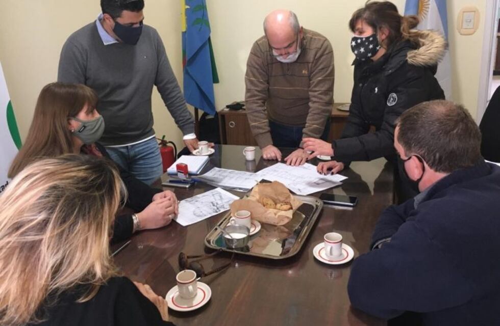 Reunión por la Construcción del Sum de la Escuela Secundaria de Claromecó