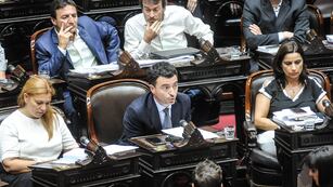 Rodrigo De Loredo y el bloque UCR, con voto positivo (Federico Lopez Claro).