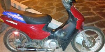 recuperan moto robada