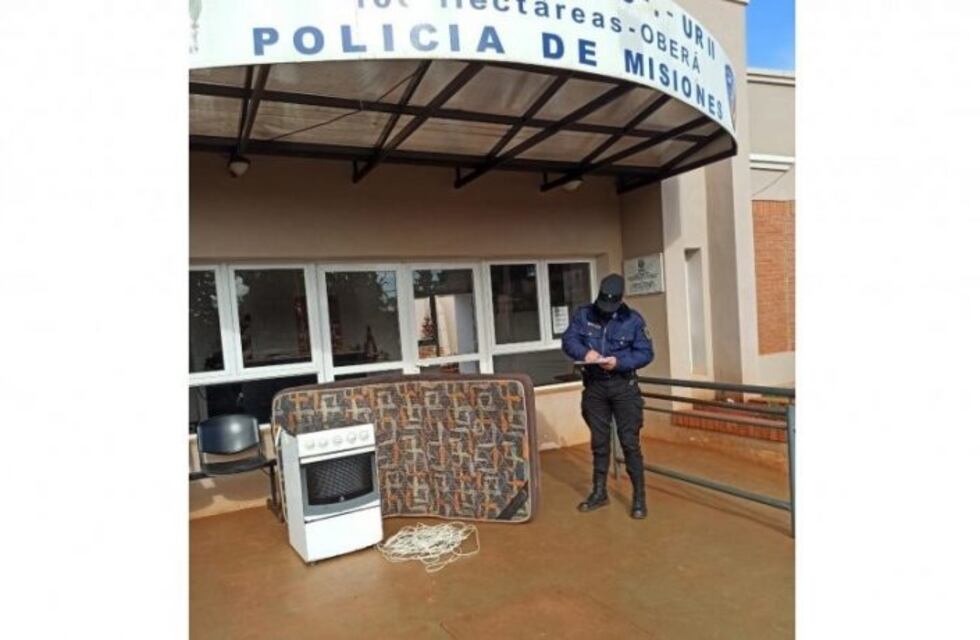 Recuperan elementos robados de una vivienda de Oberá