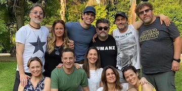 A 25 años de la mítica ficción, se volvió a juntar el elenco de Montaña Rusa (Foto: Instagram/ @duplaa_nancyok)