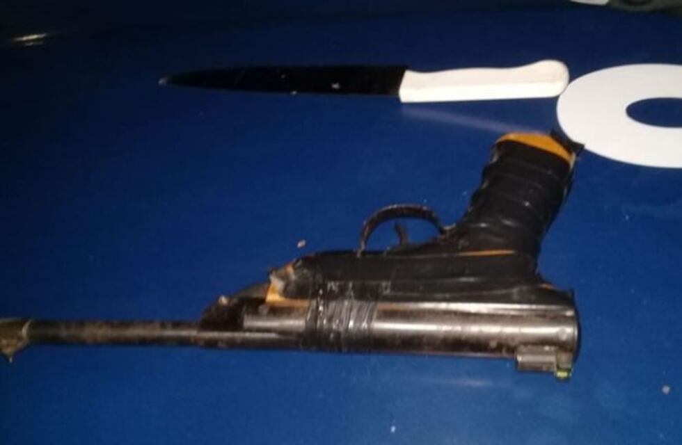 Violó la cuarentena a los tiros