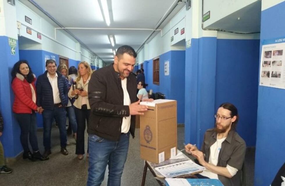 Votó el Intendente Walter Vuoto