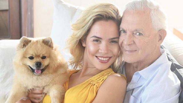 Elina Fernández, Eduardo Costantini y Gino.