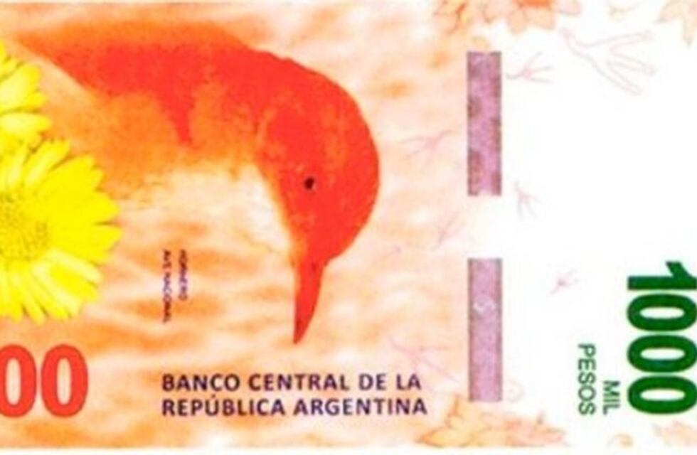 El billete de $1000 se pondrá en circulación en octubre