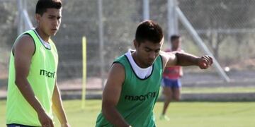 El plantel del Tomba trabaju00f3 durante esta jornada a puertas cerradas en el predio de Alto Rendimiento de Coquimbito