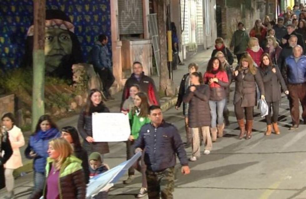 Vecinos de Salsipuedes marcharon por la inseguridad