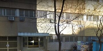 El colegio Cristo Rey fue uno de los que logró burlar el paro y fue repudiado por Sadop\u002E (Street View)