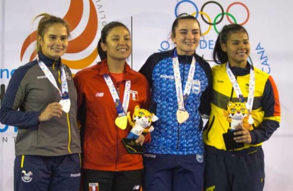 Odesur 2018: la cordobesa Valentina Castro, medalla de bronce en karate