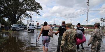 Ya son 23 las víctimas fatales que dejó el huracán Florence en Estados Unidos\u002E Foto: AFP\u002E