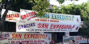 Rosario celebra San Expedito\u002E