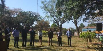 La ofrenda sirvió para homenajear a los pioneros que forjaron Eldorado\u002E