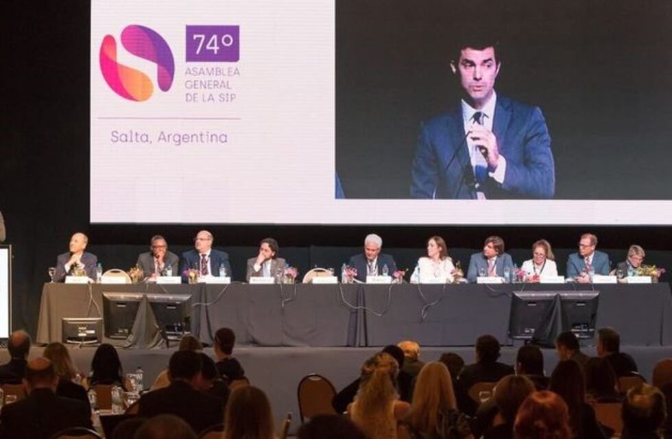 Asamblea SIP en Salta: para Urtubey la libertad de expresión frena al poder