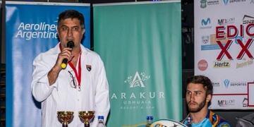 Cali Rios, organizador del Seven del FIn del Mundo\u002E