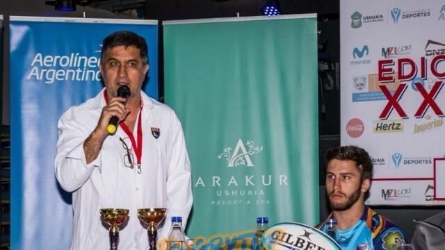 Cali Rios, organizador del Seven del FIn del Mundo\u002E