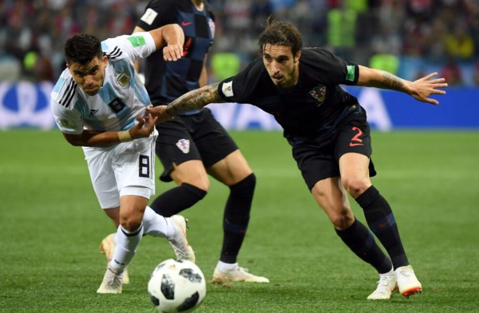 El croata Vrsaljko, sin filtro: "Vi a los argentinos llorar como niñas"