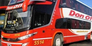 Por la crisis transportes Don Otto se retiró de Las Heras