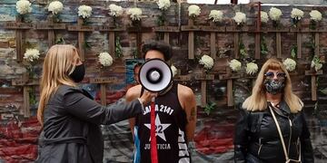 El encuentro se llevó a cabo sin escenario ni autobomba\u002E (@cnnradiorosario)