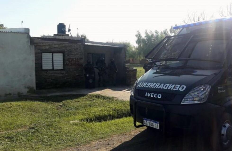 Gendarmería Nacional desbarató una banda narco que operaba en Josefina, Coronda y en Devoto
