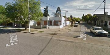 La disputa se desató en inmediaciones de Francia y José Ingenieros\u002E (Street View)