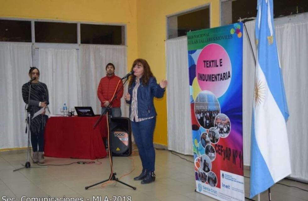 Los Antiguos: inicia curso de formación profesional en Diseño e Indumentaria